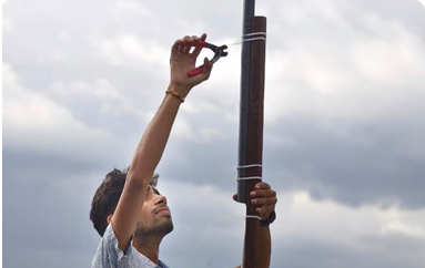 outdoor antena setup